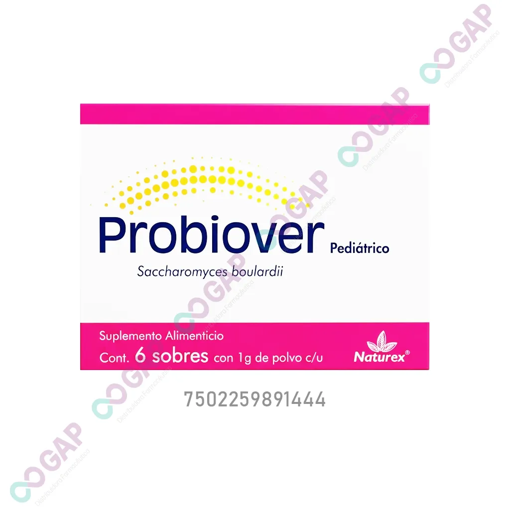GE PROBIOTICOS PROBIOVER PEDIATRICO 6 SOBRES 1G