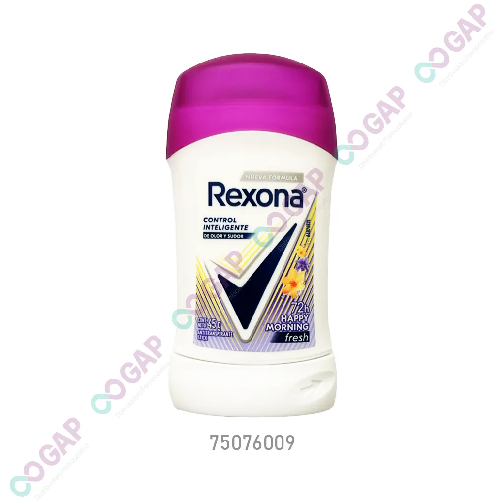 DESODORANTE REXONA STICK HAPPY MORNING 45G