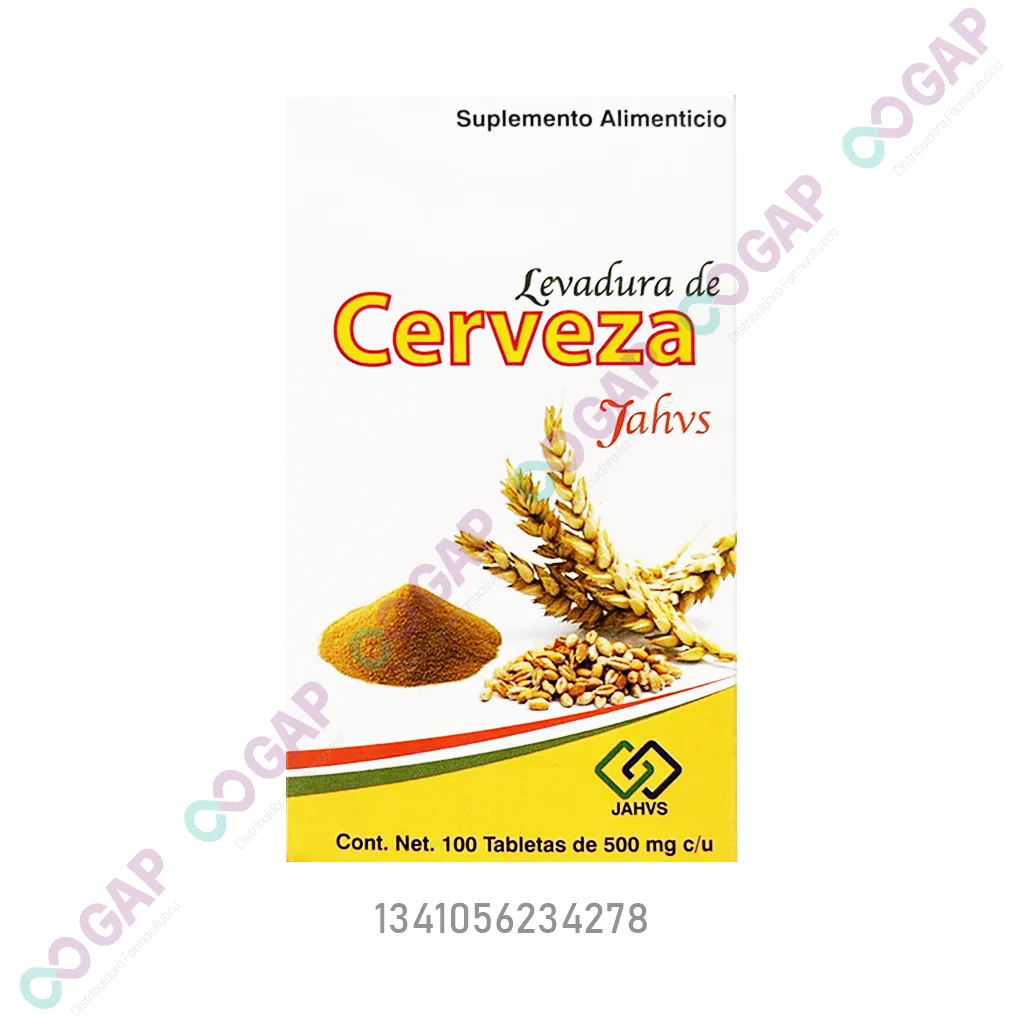 LEVADURA DE CERVEZA 500MG C/100 TAB