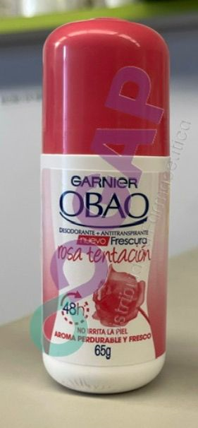 DESODORANTE OBAO ROLL-ON 65 G ROSA TENTACION WOMEN