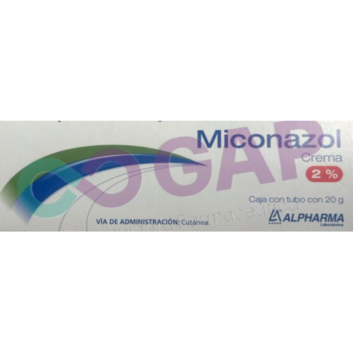 GE MICONAZOL 2% CRA C/20G ALPHARMA