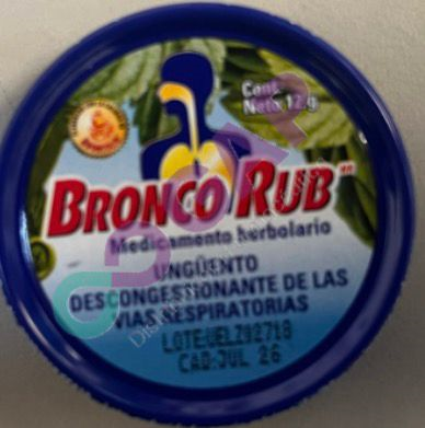 BRONCO RUB UNG LATA 12G