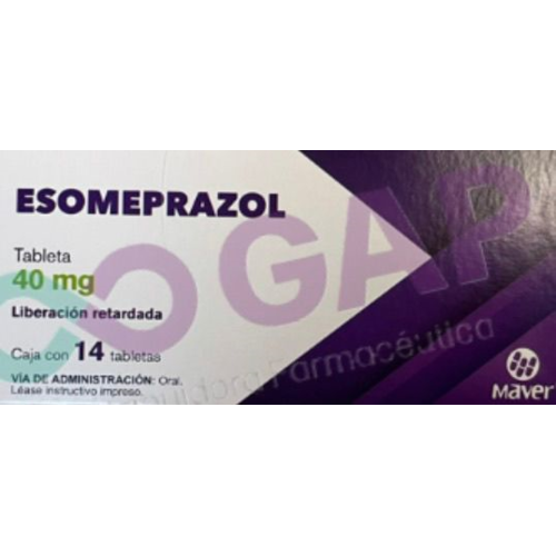 GE ESOMEPRAZOL MUNIVER 40 MG 14 TABLETAS