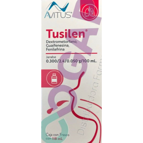 GE DEXTRO/GUAIFENE/FENILEFRINA TUSILEN ADTO JBE 118 ML