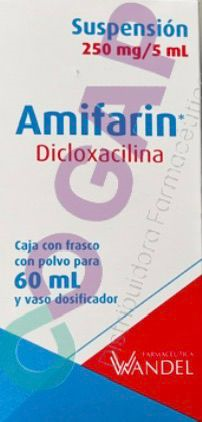DICLOXACILINA AMIFARIN 250 MG SUSP 60 ML