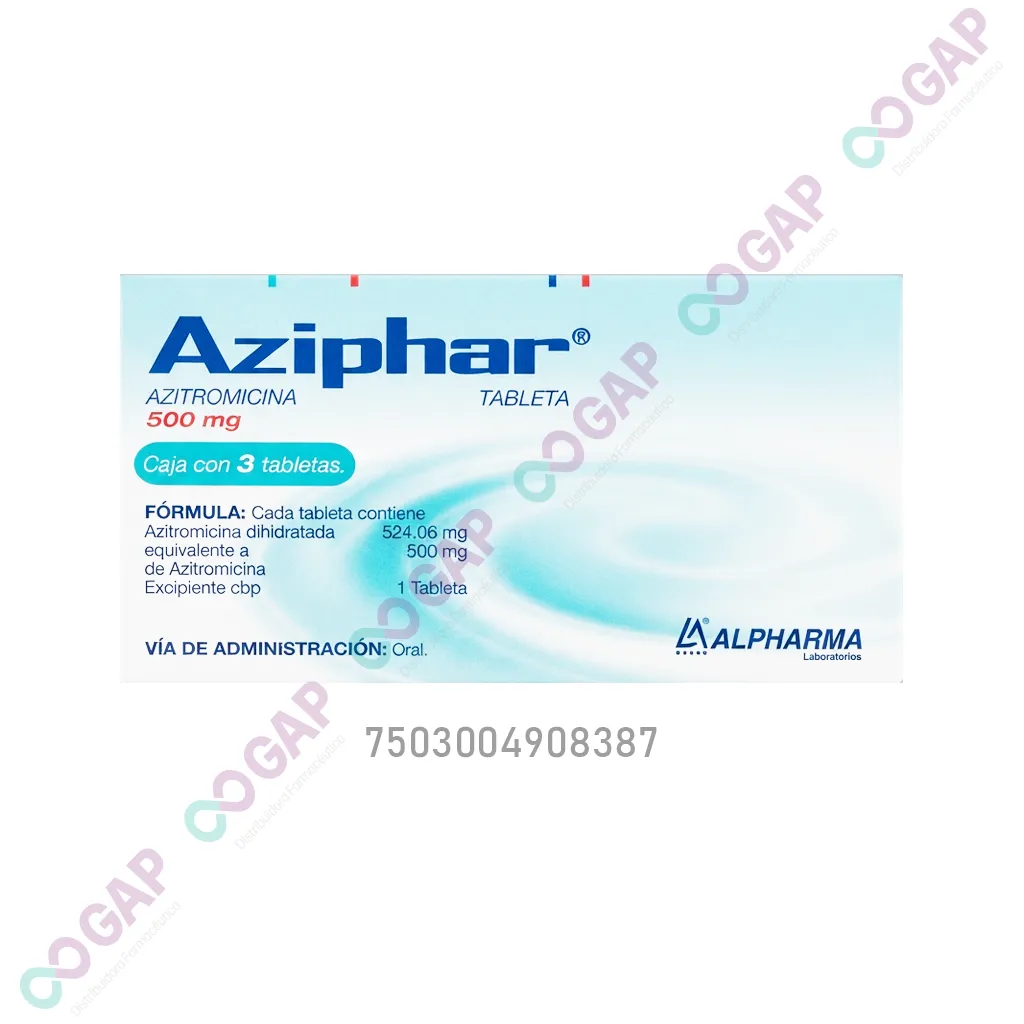 GE AZITROMICINA 500 MG C/3 TAB AZIPHAR