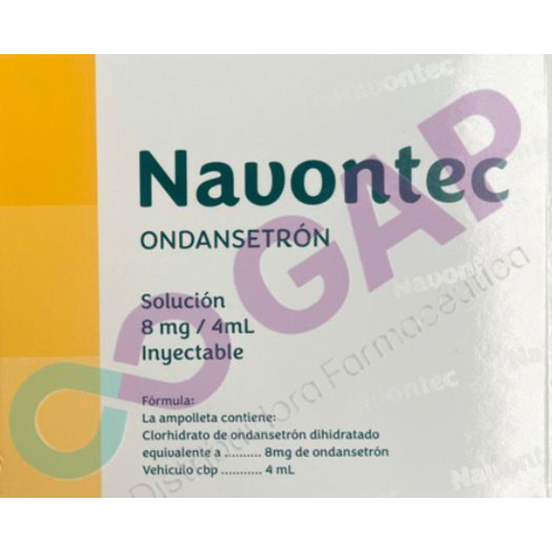 GE ONDANSETRON 8MG/4ML SOL INY NAVONTEC