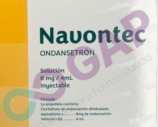 GE ONDANSETRON 8MG/4ML SOL INY NAVONTEC