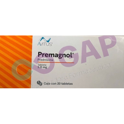 GE PREDNISONA 5.0 MG C/20 TAB PREMAGNOL