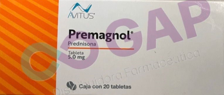 GE PREDNISONA 5.0 MG C/20 TAB PREMAGNOL
