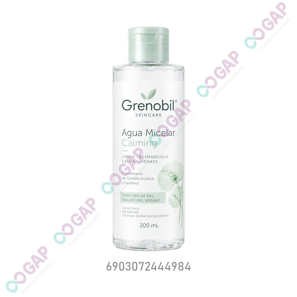 AGUA MICELAR GRENOBIL CLAMING FCO 200ML