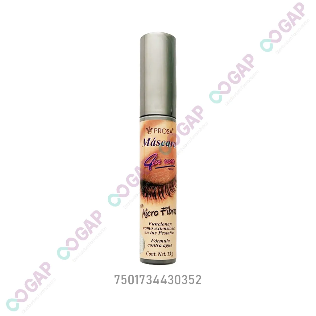 RIMEL PROSA MICRO-FIBRAS GRIS CLARO 13 G